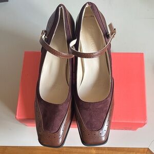 Brown Mary Jane Shoes - SHEIN Women's Collection